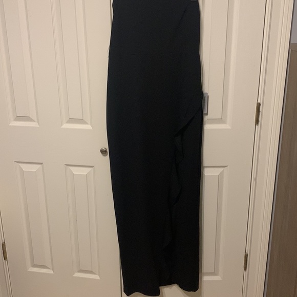 Lulus Women’s After Hours Strapless Ruffled Maxi Dress - Picture 4 of 14